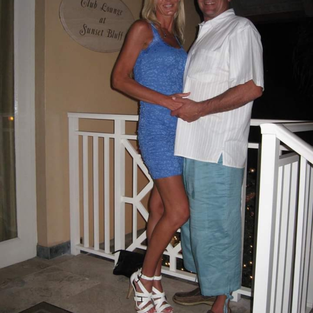 Lace Tank Dress Ruched sides - Picture 5 of 5